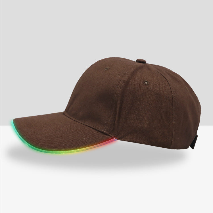 LED Light-emitting Luminous Peaked  Baseball hat