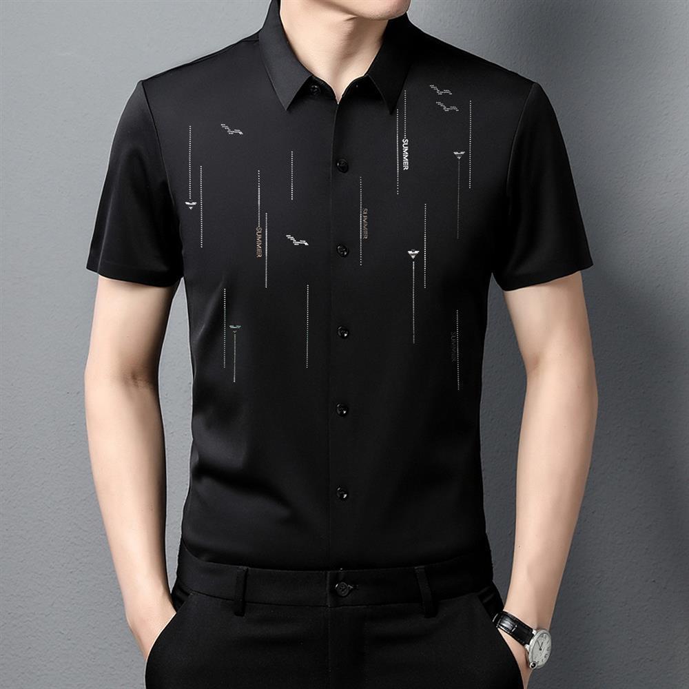 Casual short Sleeve Shirt men