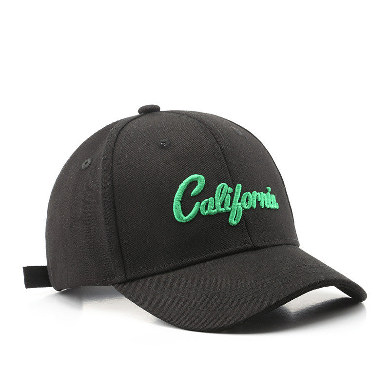 California Letter Embroidery Caps Outdoor Sports