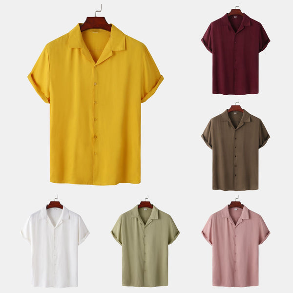 Spring And Summer Men's Casual Street Shirt