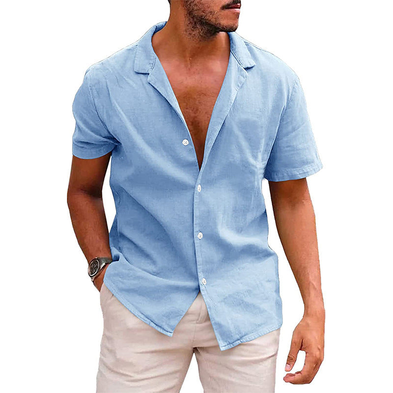 Button Down Beach Summer Shirt