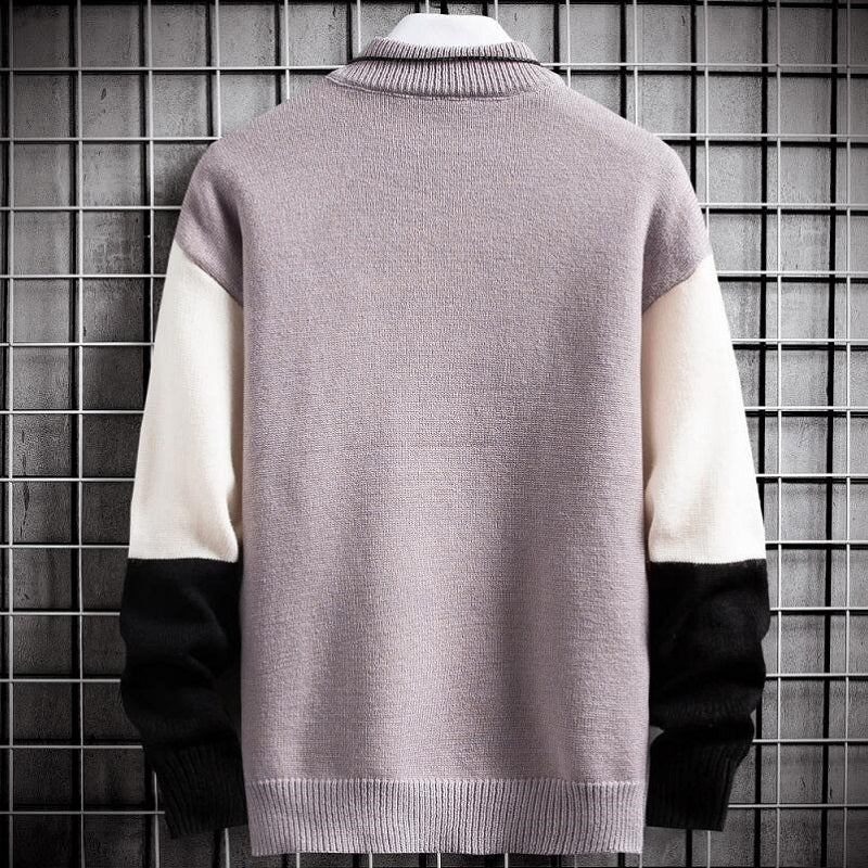 Half High Collar Base Sweatshirt