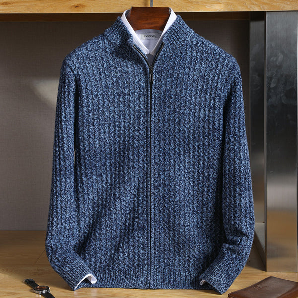 Men's Casual Pure Wool Sweater