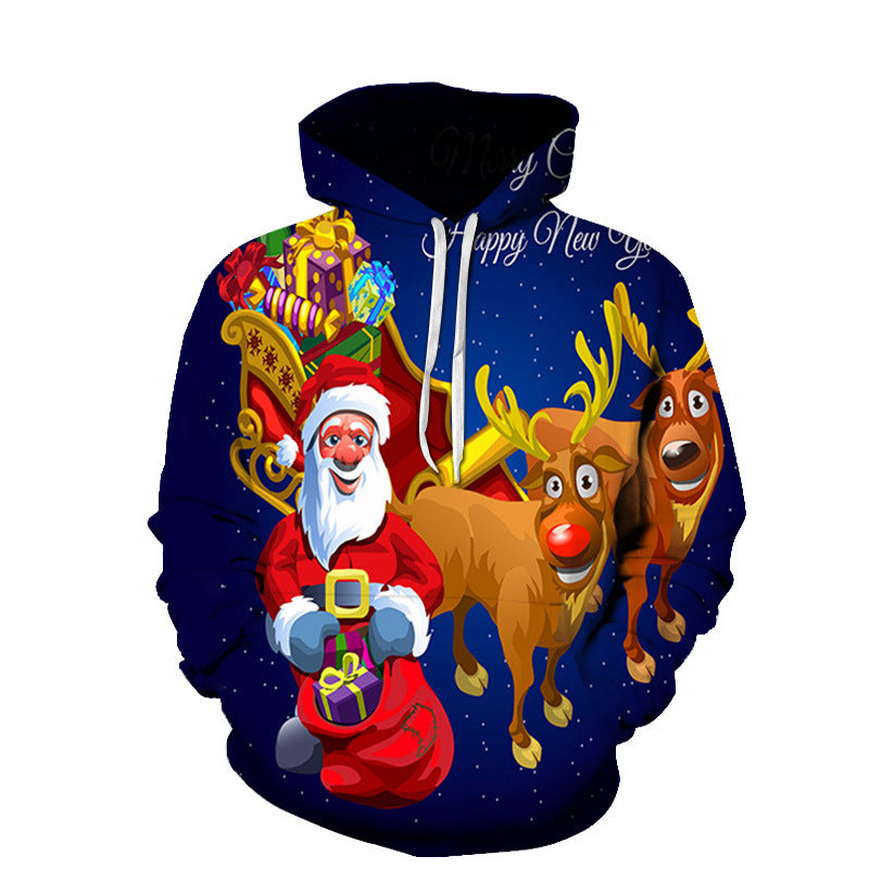 Sudadera con estampado especial navideño