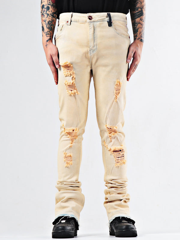 Elastic Youth Heavy Flare Jeans