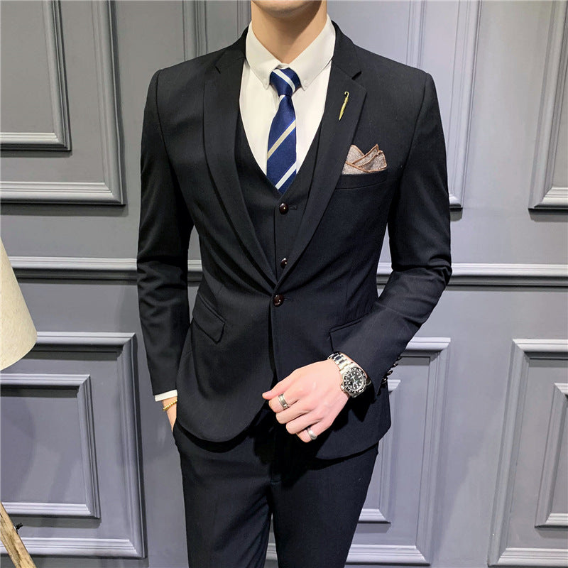 Slim Handsome Groom Wedding Dress suit