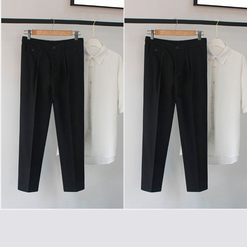 Men's Loose Fashion Personality Suit Pants