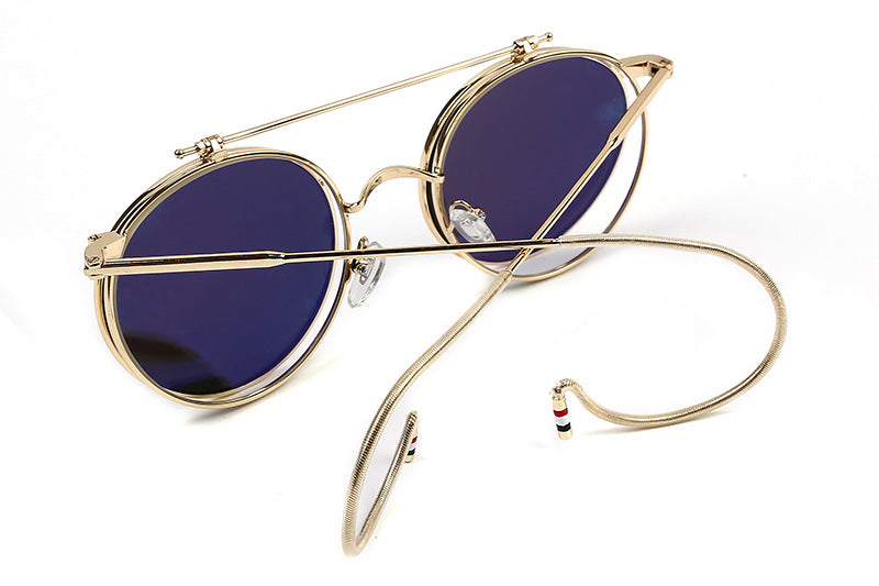 Steampunk flip vintage hook sunglasses