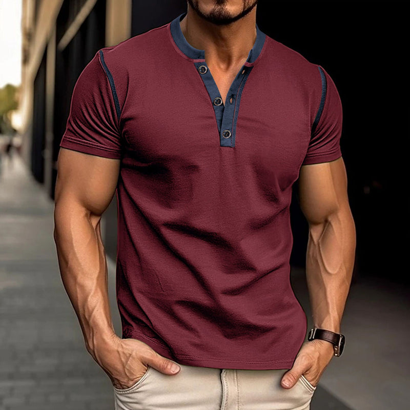 Short-sleeved Polo Shirt Summer