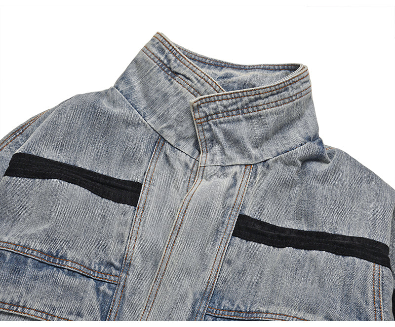 Retro Denim Jacket men