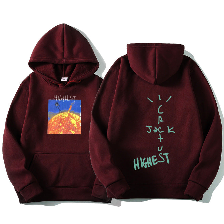 Printed hoodie for men & women