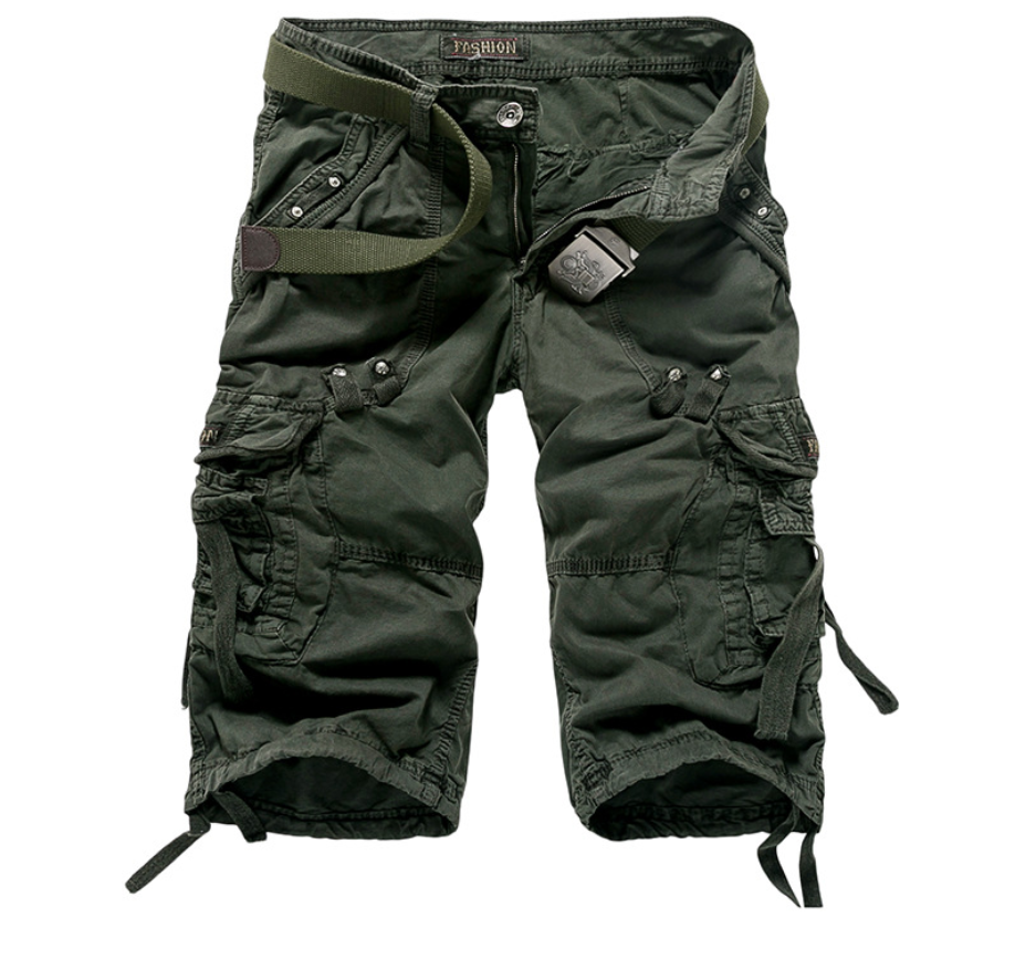 Workwear Shorts Multi-pocket Pants men