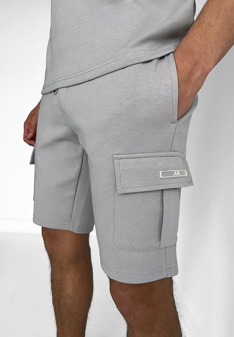 Men's Leisure Sports Multi-pocket Suit