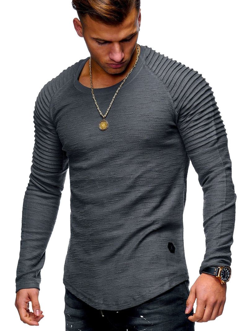 Round Neck Long Sleeve T-Shirt