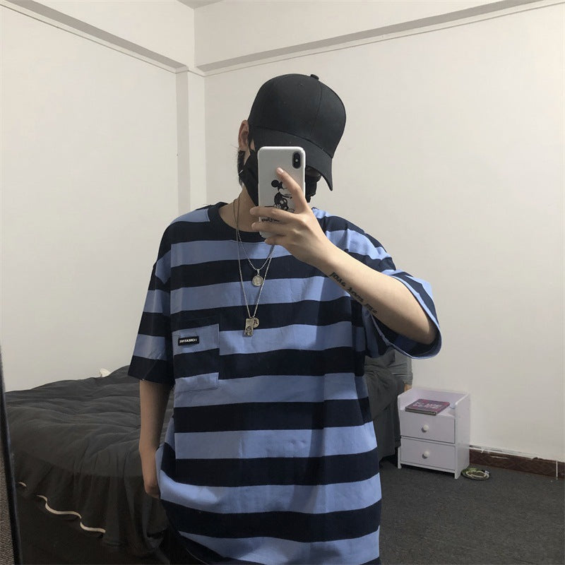 Striped short sleeve t-shirt