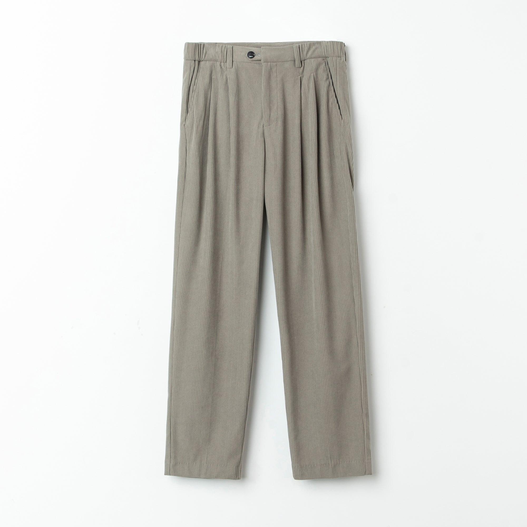 Loose corduroy slacks