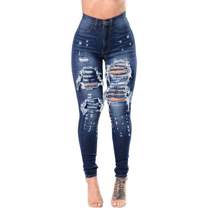 Women's ripped jeans