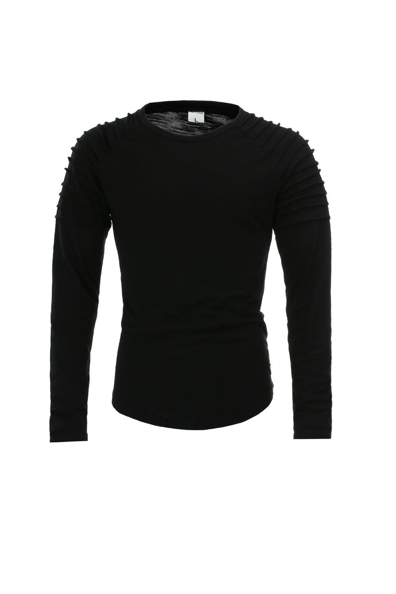 Round Neck Long Sleeve T-Shirt