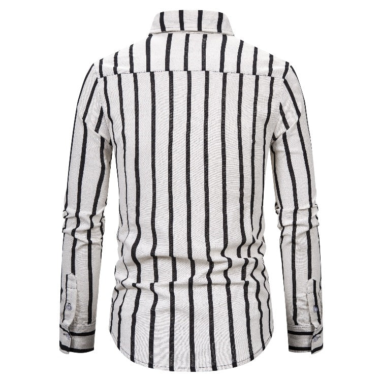 Men's striped shirt