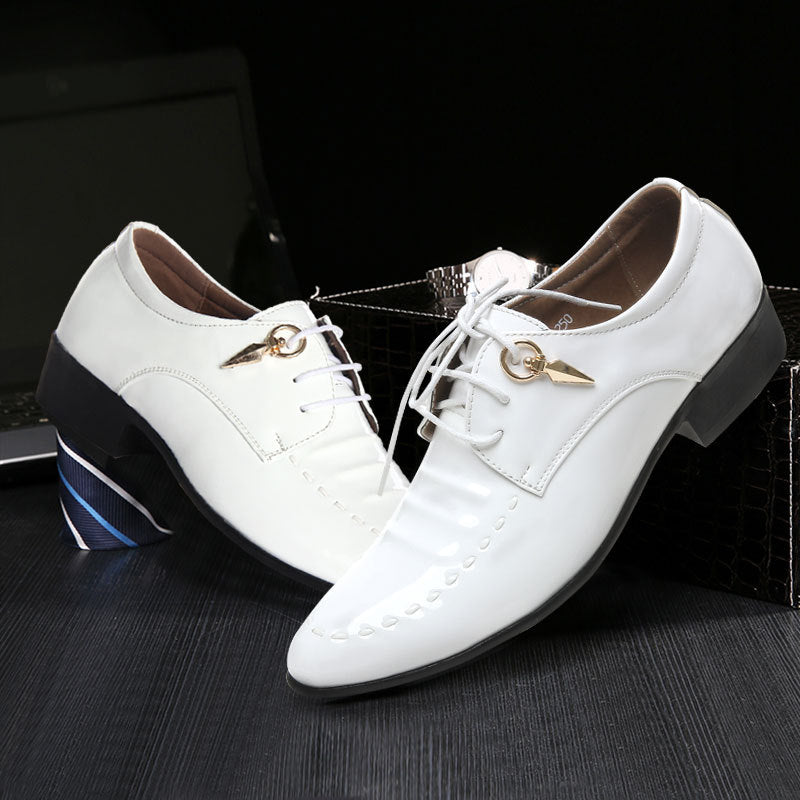 Formal Mens Dress Shoes Leather Luxury Wedding Shoes Men