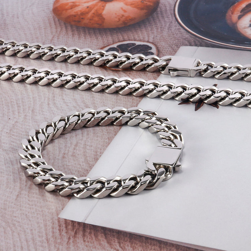 Street Hip-hop Style Necklace With Titanium Steel