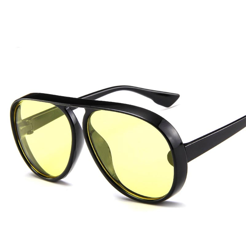 Trendy wild thick edge big frame adult sunglasses