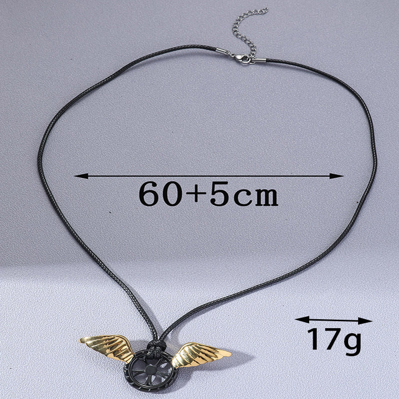 Angel Wings Pendant Necklace