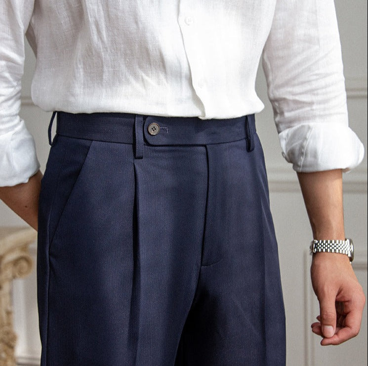 Senequier Single Pleated Trousers