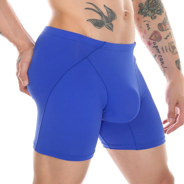 Ice Silk Boxer Sports And Fitness Shorts