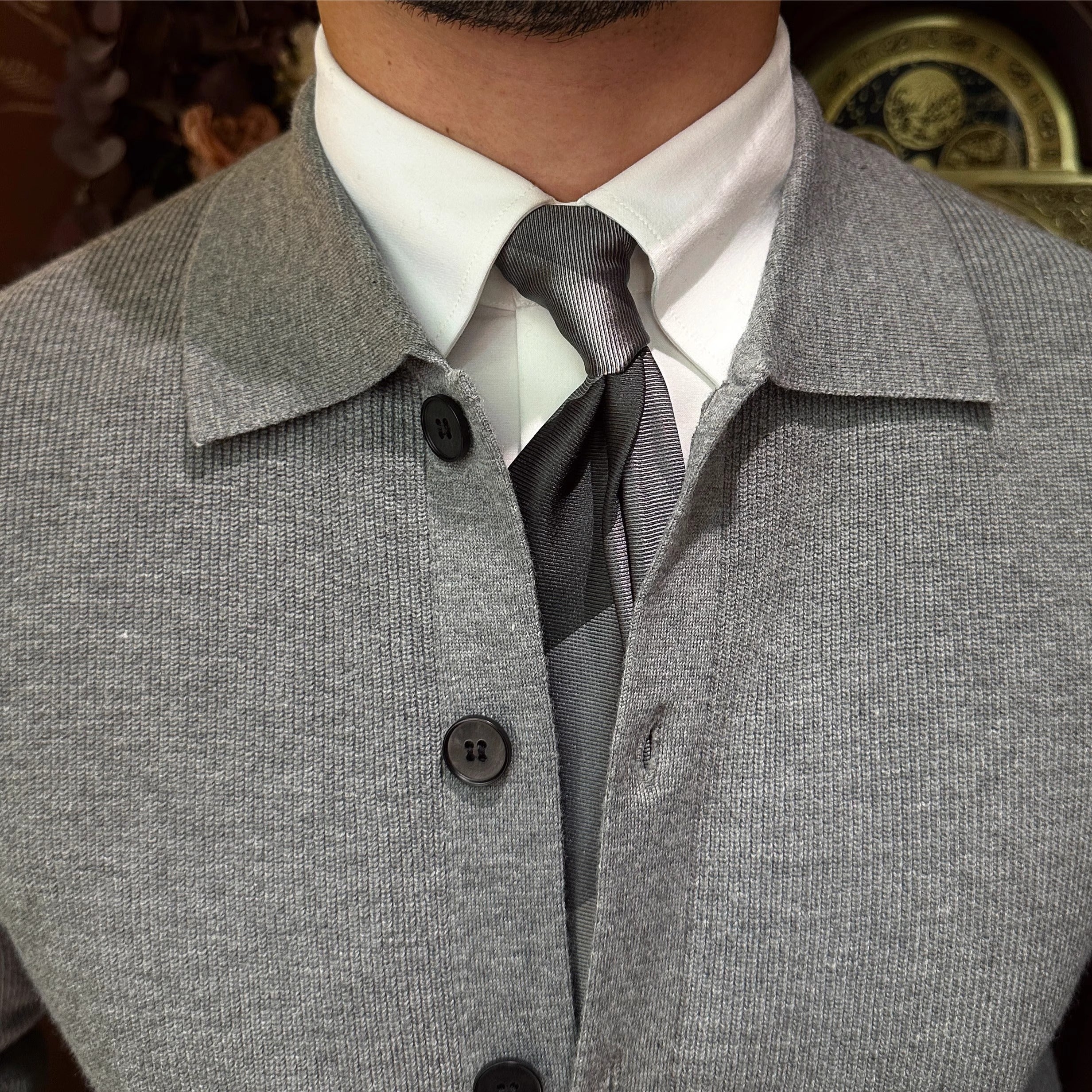 Southwell Collared Button Cardigan