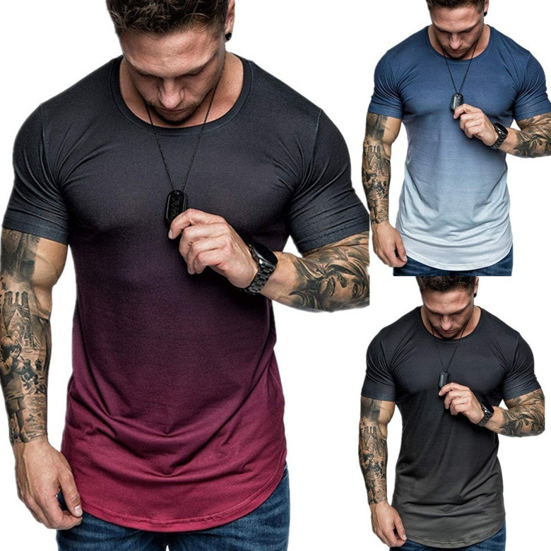 Casual Printing Short-sleeved t-shirt