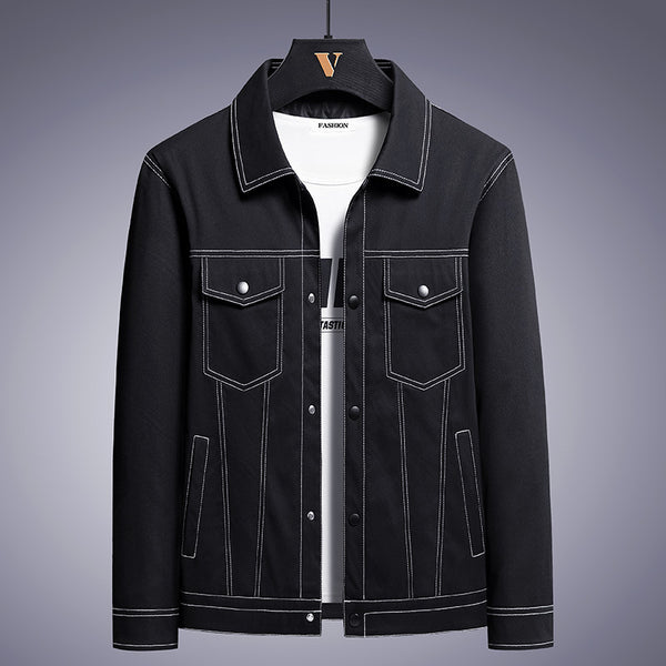 Men's Korean Style denim coat