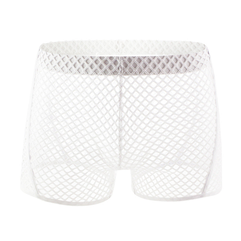 Men's Boxers Shorts Fishnet Breathable And Transparent underwear