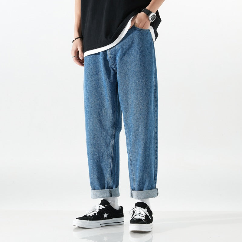 Trendy Brand Drape Jeans Men