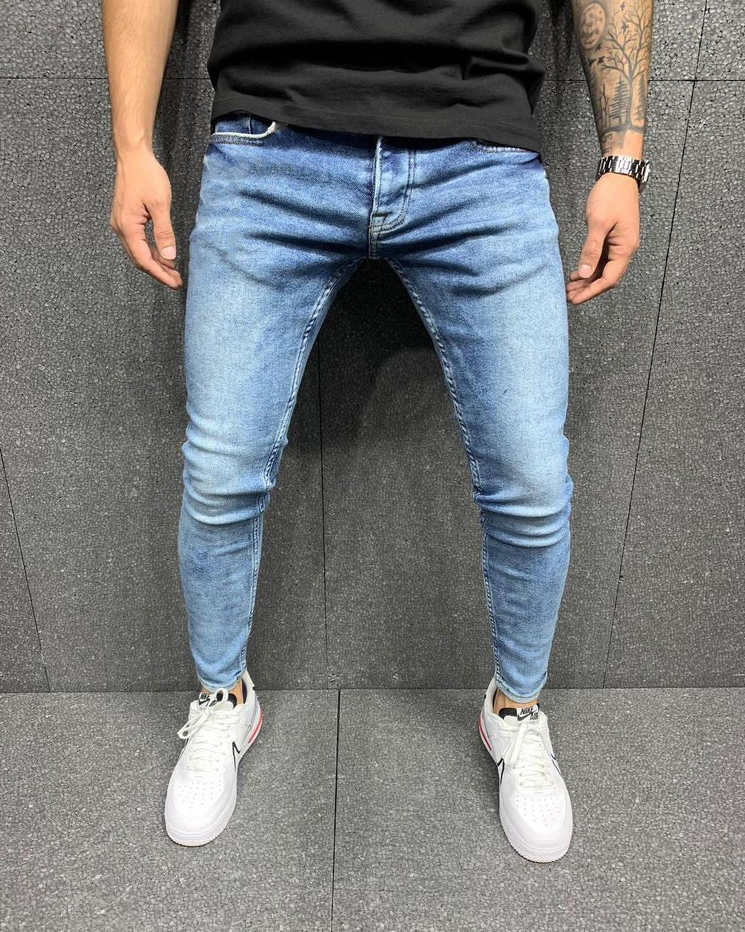 Men Skinny Jeans With Small Feet