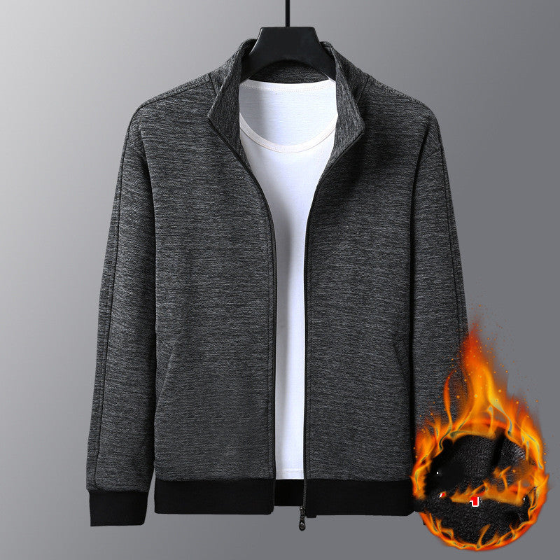 Stand-up Collar Casual Jacket