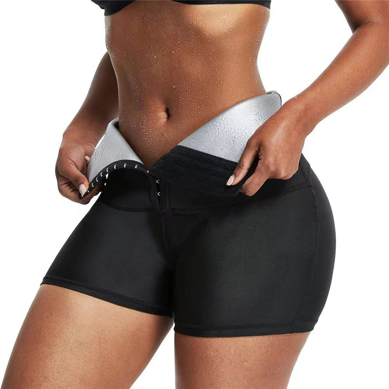 Slimming Pants Waist Trainer Shapewear Tummy Hot Thermo Sweat Leggings