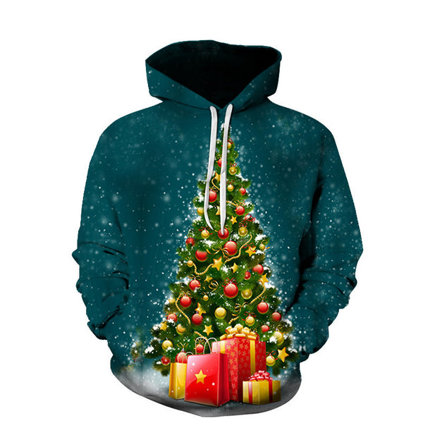 Sudadera con estampado especial navideño