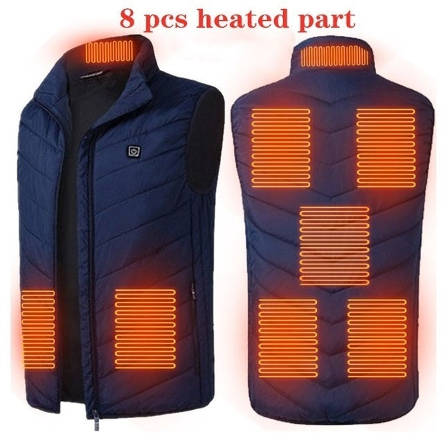 Heated Vest Washable Usb Charging Electric Winter jacket