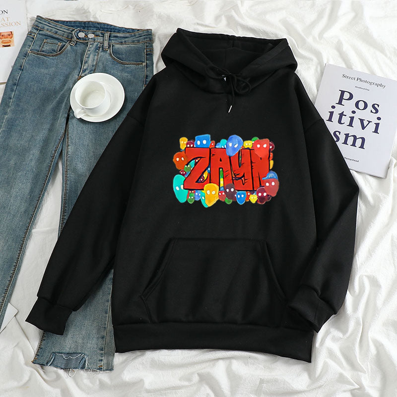 Printed Letter Hoodies For Men And Women