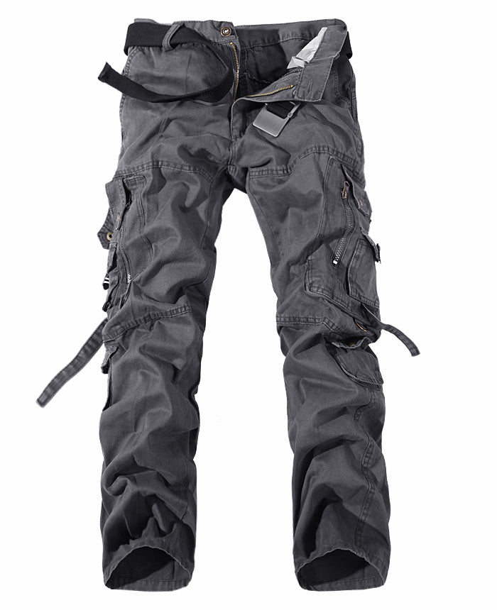 Men's Multi-pocket washed Cargo Pants