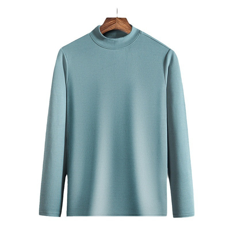 Half-high Collar Long Sleeves turtleneck t-shirt