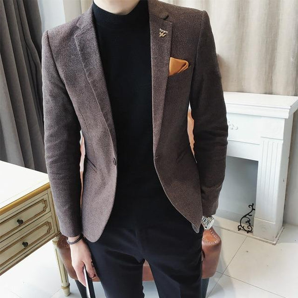 Men's Casual Suit Jacket