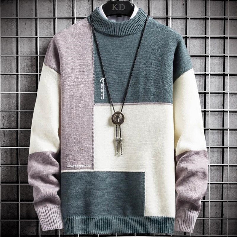 Half High Collar Base Sweatshirt