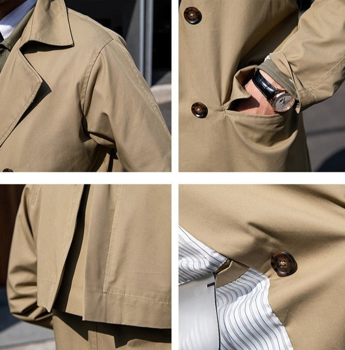 Berkshire Double Breasted Trench Coat