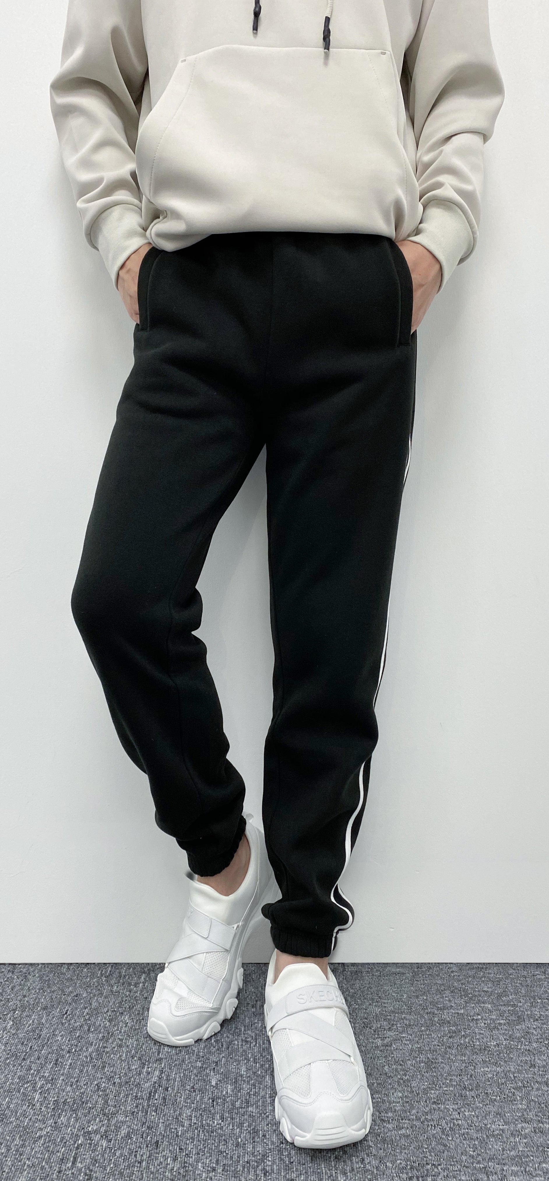 Fall/Winter Men Trousers With Waistband Sweatpants