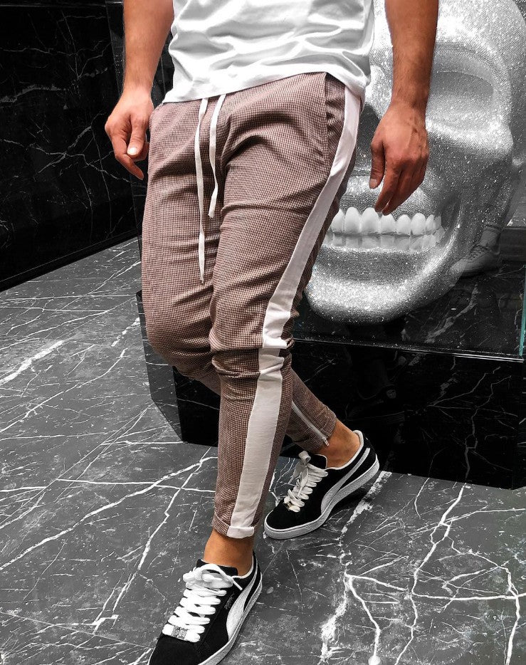 Zippered foot harem pants