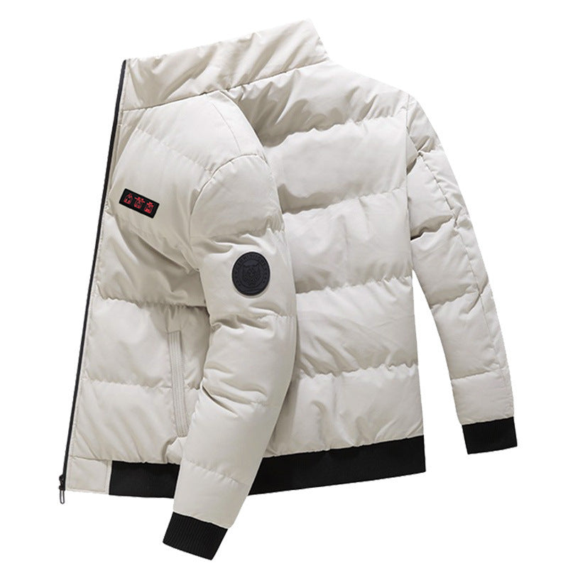 Outdoor Warm Heated Windproof Cotton Padded USB Heating jacket