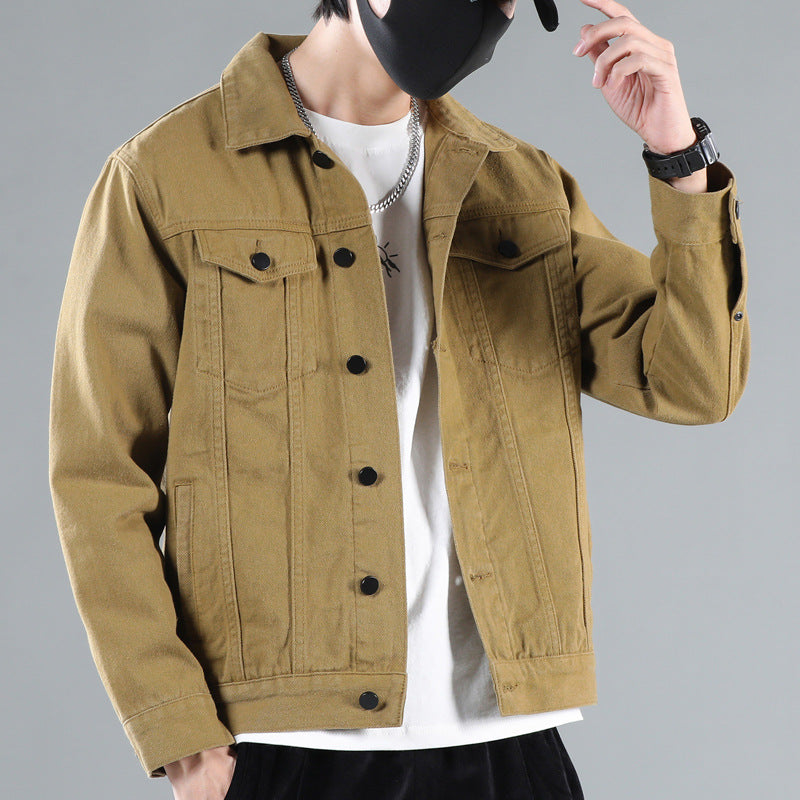 Spring And Autumn Loose Leisure denim jacket