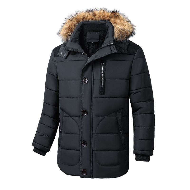 Men's Cotton-padded Warm Jacket